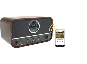 Ретро радио Albrecht DR 790 CD, DAB+/FM/CD BT