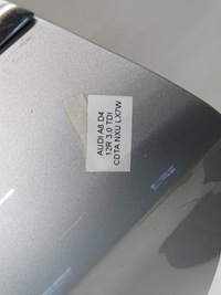 фото thumb №9, Двері ліва лівий задня задні audi a8 d4 lx7w 10-