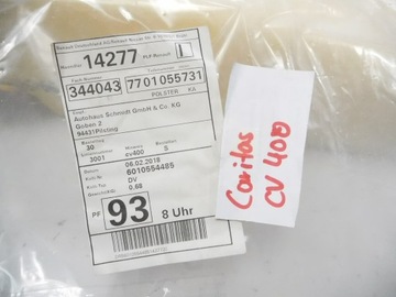 фото thumb №11, Губка спинка сидіння renault kangoo оригінальний номер 7701055731