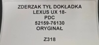 фото thumb №13, Бампер задняя накладка lexus ux 18- pdc 52159-76130