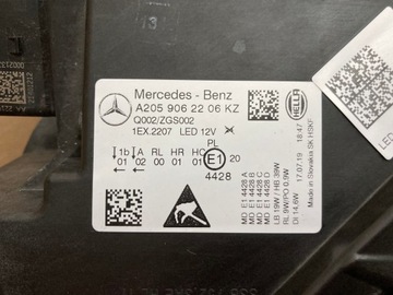 фото thumb №15, Лампа права передня mercedes w205 рестайлінг повний led