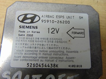 фото thumb №6, Датчик модуль подушка безопасности hyundai santa fe 95910-26200