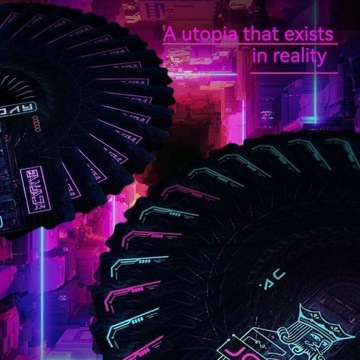 Набор из 3 карточек для велосипедов Cyberpunk Cybercity/Cybernetic/Hardwired