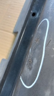 фото thumb №5, Молдинг порог правая 9151708 volvo s80 i 98-06r