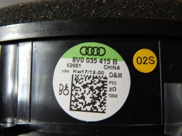 фото thumb №9, Audi a3 s3 8v динамики bang&olufsen 8v0035465