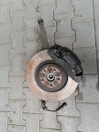 фото thumb №1, Jaguar xf i поворотный кулак суппорт перед левая 4.2