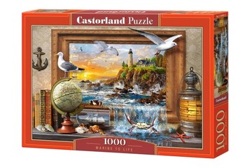 PUZZLE 1000 MARINE TO LIFE MARINE LIFE 104581 - Картина, вода, птицы