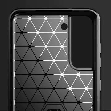 ЧЕХОЛ ДЛЯ SAMSUNG GALAXY S21 FE/5G ARMOR CARBON CASE + 5D СТЕКЛО