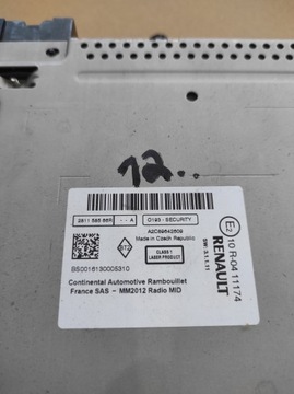 фото thumb №7, Радио заводские cd mp3 блютуз r-link renault scenic iii 281158566r