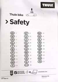 фото thumb №9, Кронштейн na велосипед багажник thule mitsubishi новий оригінальний номер