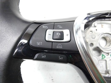 фото thumb №8, Кермо vw polo 2g 2018r. шкіра мультифункція пелюстки dsg оригінал гарна