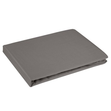 Popielate Prześcieradło gumka 200x220 NOVA3