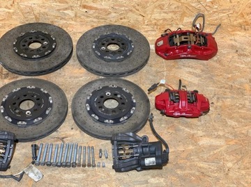 ТОРМОЗА ЗАМЕНА BREMBO CERAMIC ALFA GIULIA QV 2.9