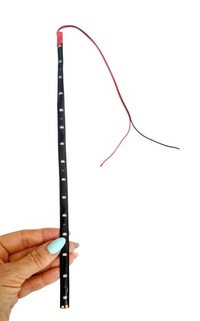 фото thumb №11, Стрічка świecąca ремінь молдинг led- 12v 30cm -czerwona- водонепроникний- hot red