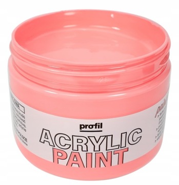 FARBA AKRYLOWA Profil 150ml PL, czerwony fluo