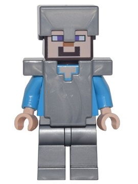 Рисунок min053 LEGO Minecraft Стив