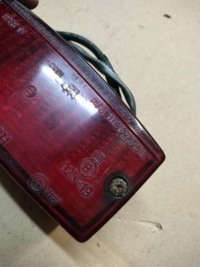 Лампа протитуманна задній mercedes porsche хром Недорого, фото thumb