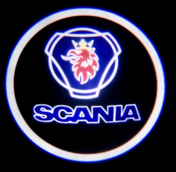Светодиодный проектор HD с логотипом Scania Лазерный проектор TIR 24 В