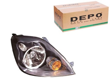 фото thumb №1, Depo фара ford fiesta v h4 01-08 pr