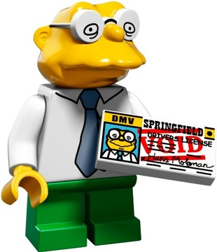 LEGO ФИГУРКА «СИМПСОНЫ 2» ГАНСА МОЛЕМАНА 71009