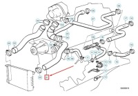 фото thumb №13, Bmw 3 e30 патрубок води системи охолодження 11532241080 oem