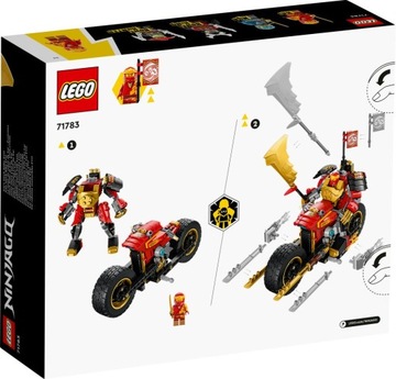 LEGO NINJAGO Механический гонщик Кайя ЭВО 71783