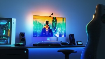 Nanoleaf 4D TV Screen интеллектуальная система подсветки экрана до 85 дюймов со светодиодами RGBW