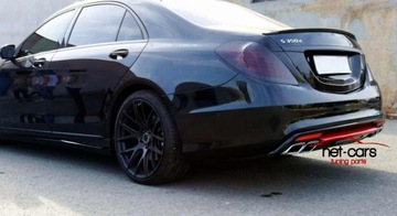 фото thumb №5, Спойлер спойлер крышка mercedes s w222 amg s63 s65 pb