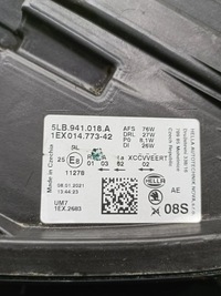 фото thumb №9, Фара праві лампа skoda enyaq iv 2022 5lb941018a зчеплення!!