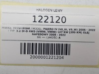 фото thumb №5, Протитуманна фара перед передній лівий mitsubishi pajero iv