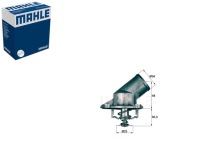 Купити Mahle термостат opel 92c 1,0-1,2 mahle, фото thumb