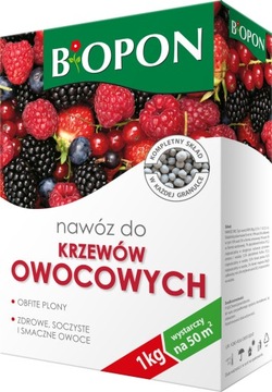 Удобрение для плодовых кустов Биопон 1кг.