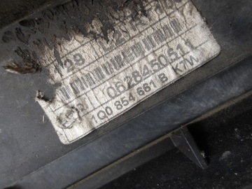 фото thumb №7, Vw eos 06-10 решётка бампера левая 1q0854661b