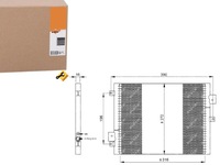 фото thumb №1, Конденсатор радиатор кондиционера nrf pra5052 pr505