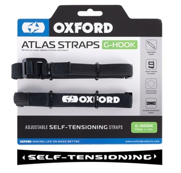 Расширители багажного ремня Oxford 17х1200 мм ATLAS G-Hook
