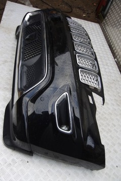 фото thumb №10, Бампер перед jeep grand cherokee wk2 16-21 рестайлинг pxj diamond чёрный overland