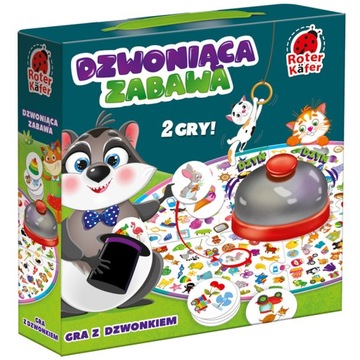 ЗВОНОЧНАЯ ВЕСЕЛАЯ ИГРА С ЗВОНКОМ ROTER KAFER 2IN1