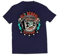 ФУТБОЛКА BOOMBOX OLDSCHOOL RADIO ROCK XXL