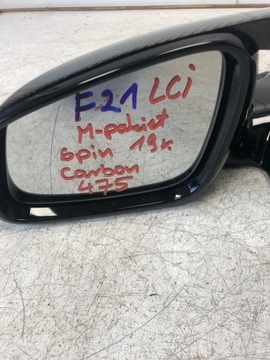 фото thumb №8, Дзеркало ліві карбон 6 pin bmw f21 м-пакет 475