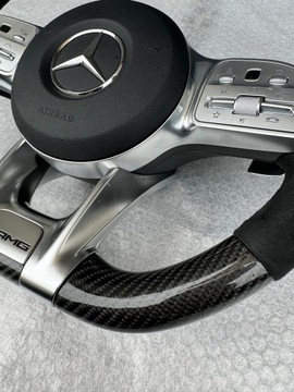 фото thumb №9, Mercedes gla w156 ml w166 w176 s w213 c w205 cls w218 руль amg карбон