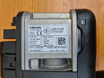 фото thumb №7, Вебасто bmw 3 g20 g21 64.12-9389092-02 evo benz ii