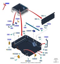 фото thumb №1, Обшивка кузов багажника ford ranger mk5 2017-