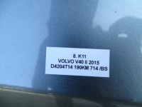фото thumb №16, Двері праві перед праве передні volvo v40 ii 714-16