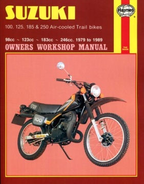 Suzuki 100, 125, 185 и 250 Trail с воздушным охлаждением