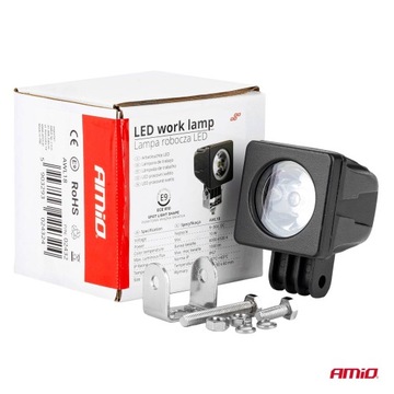 фото thumb №10, Лампа робоча галоген дальнє світло 12/24v led 50x50mm