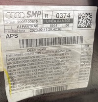 фото thumb №11, Бампер задняя задний audi a1 2 ii 82a citycarver