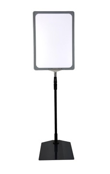 Stojak reklamowy teleskopowy 60cm z ramką A4 CS