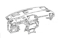 фото thumb №1, Панель приладів приладова консоль панель приладів toyota yaris 20-