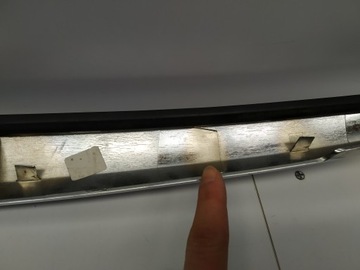 фото thumb №8, 12+ opel zafira c накладка хром кришки зад планка