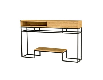 KONSOLA 190 cm DREWNO LITE DĄB OLCHA SKD-320